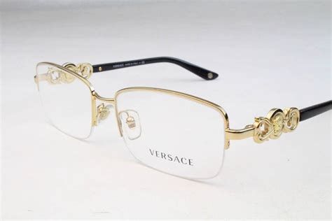 versace ve1199 eyeglasses 1002 gold 53mm|Versace VE1199 Eyeglasses (VE 1199) .